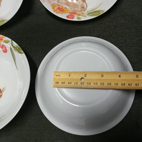 Bunny Rabbit Melamine Cereal Bowl 4pc Set - Picture 7 of 11